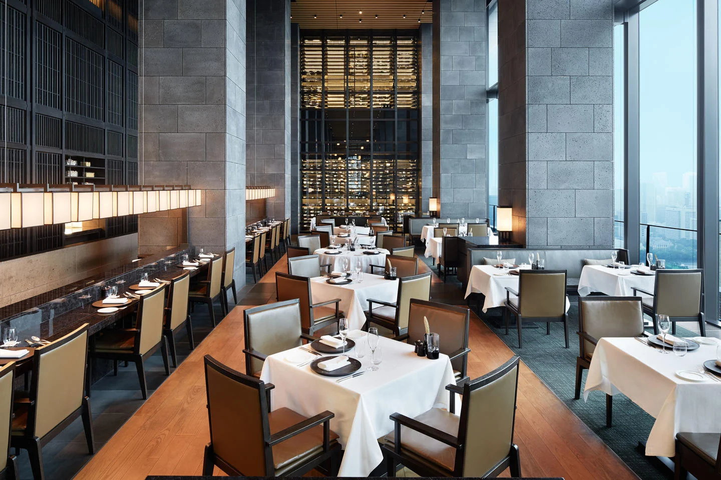 Luxe restaurantinterieur